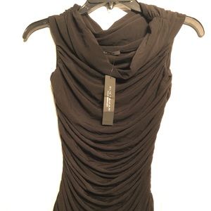 Elie Tahari ruched sleeveless shirt size Xs